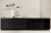 Venture Home Lugo TV - bänk 180 x 45, Svart - Azalea Home