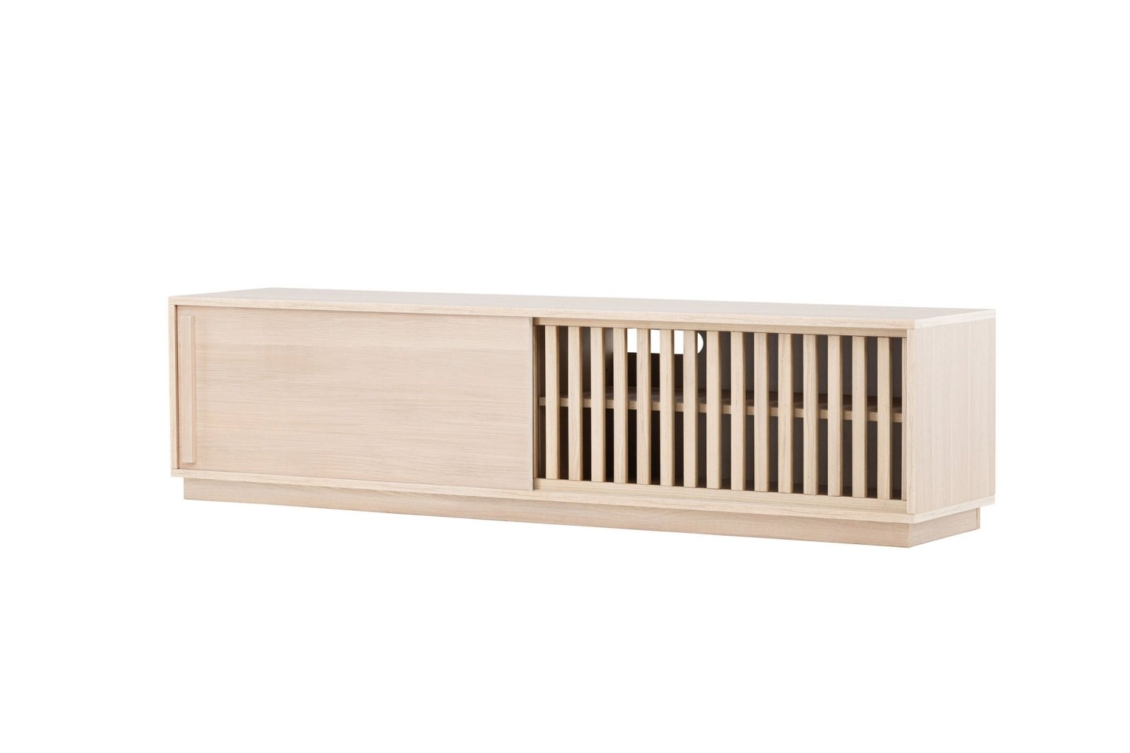 Venture Home Lugo TV - bänk 180 x 45, Vitputsad - Azalea Home