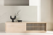 Venture Home Lugo TV - bänk 180 x 45, Vitputsad - Azalea Home