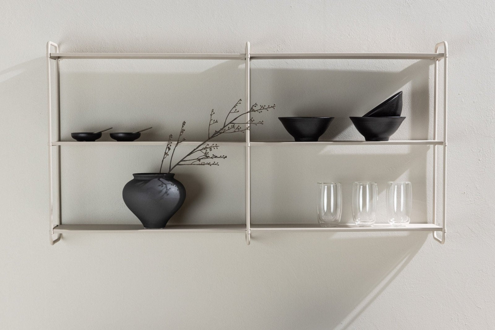 Venture Home Lyon Hylla, Beige - Azalea Home