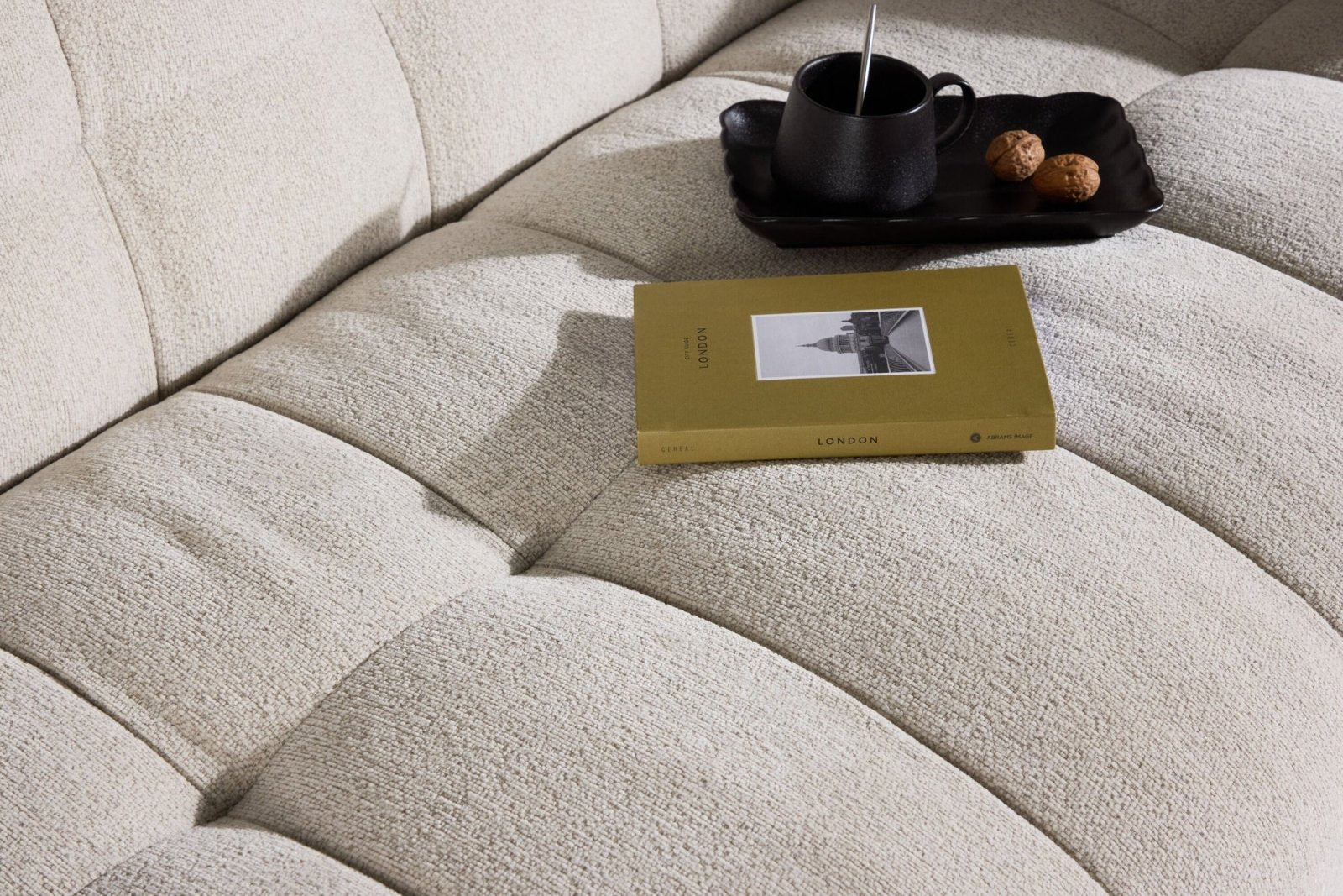 Venture Home Malou 2 - sits soffa, Beige - Azalea Home