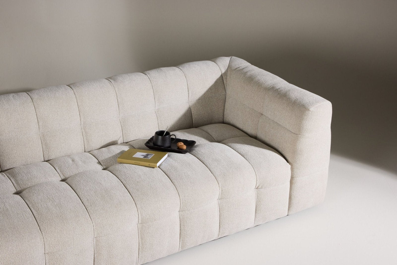 Venture Home Malou 2 - sits soffa, Beige - Azalea Home