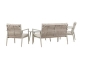 Venture Home Mazzaro Loungegrupp, Beige - Azalea Home