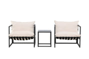 Venture Home Messina Loungegrupp Utomhus, Beige - Azalea Home