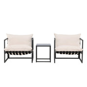 Venture Home Messina Loungegrupp Utomhus, Beige - Azalea Home