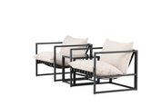 Venture Home Messina Loungegrupp Utomhus, Beige - Azalea Home