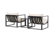 Venture Home Messina Loungegrupp Utomhus, Beige - Azalea Home