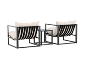 Venture Home Messina Loungegrupp Utomhus, Beige - Azalea Home