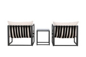 Venture Home Messina Loungegrupp Utomhus, Beige - Azalea Home