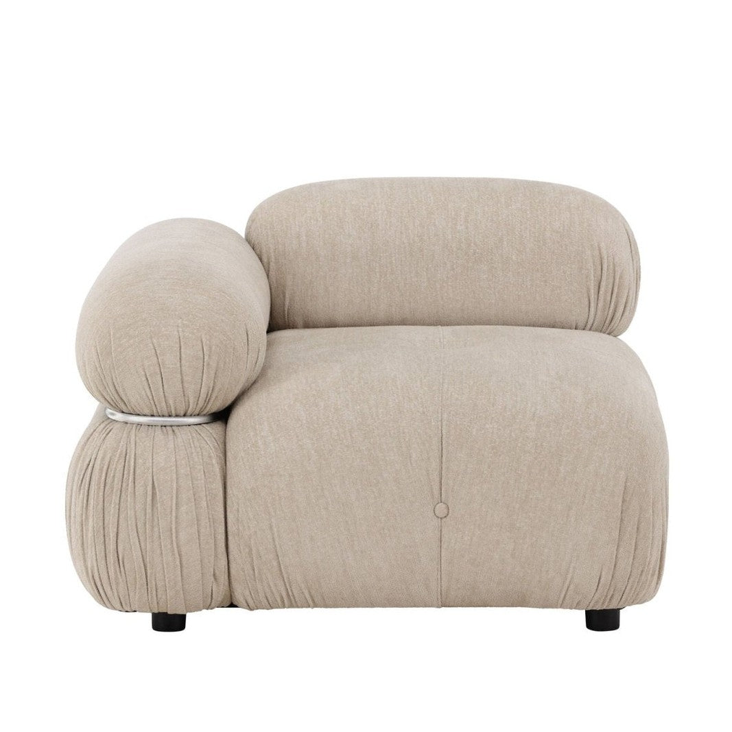 Venture Home Mika Soffmodul Höger, Beige - Azalea Home