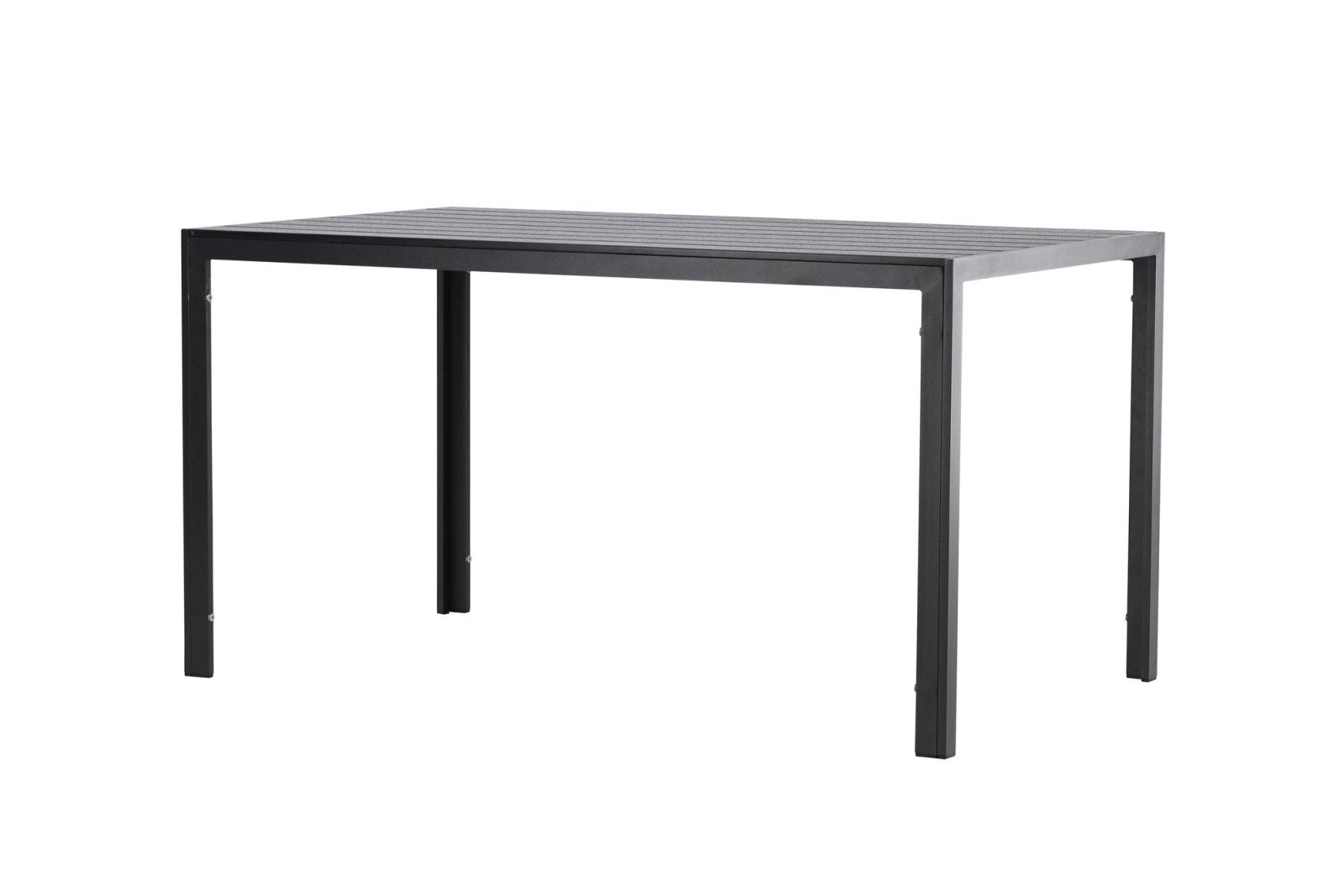 Venture Home Mirko Trädgårdsbord 140x80, Svart - Azalea Home