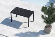Venture Home Mirko Trädgårdsbord 140x80, Svart - Azalea Home