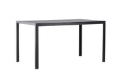 Venture Home Mirko Trädgårdsbord 140x80, Svart - Azalea Home