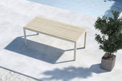 Venture Home Mirko Trädgårdsbord 205x90, Beige - Azalea Home
