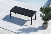 Venture Home Mirko Trädgårdsbord 205x90, Svart - Azalea Home