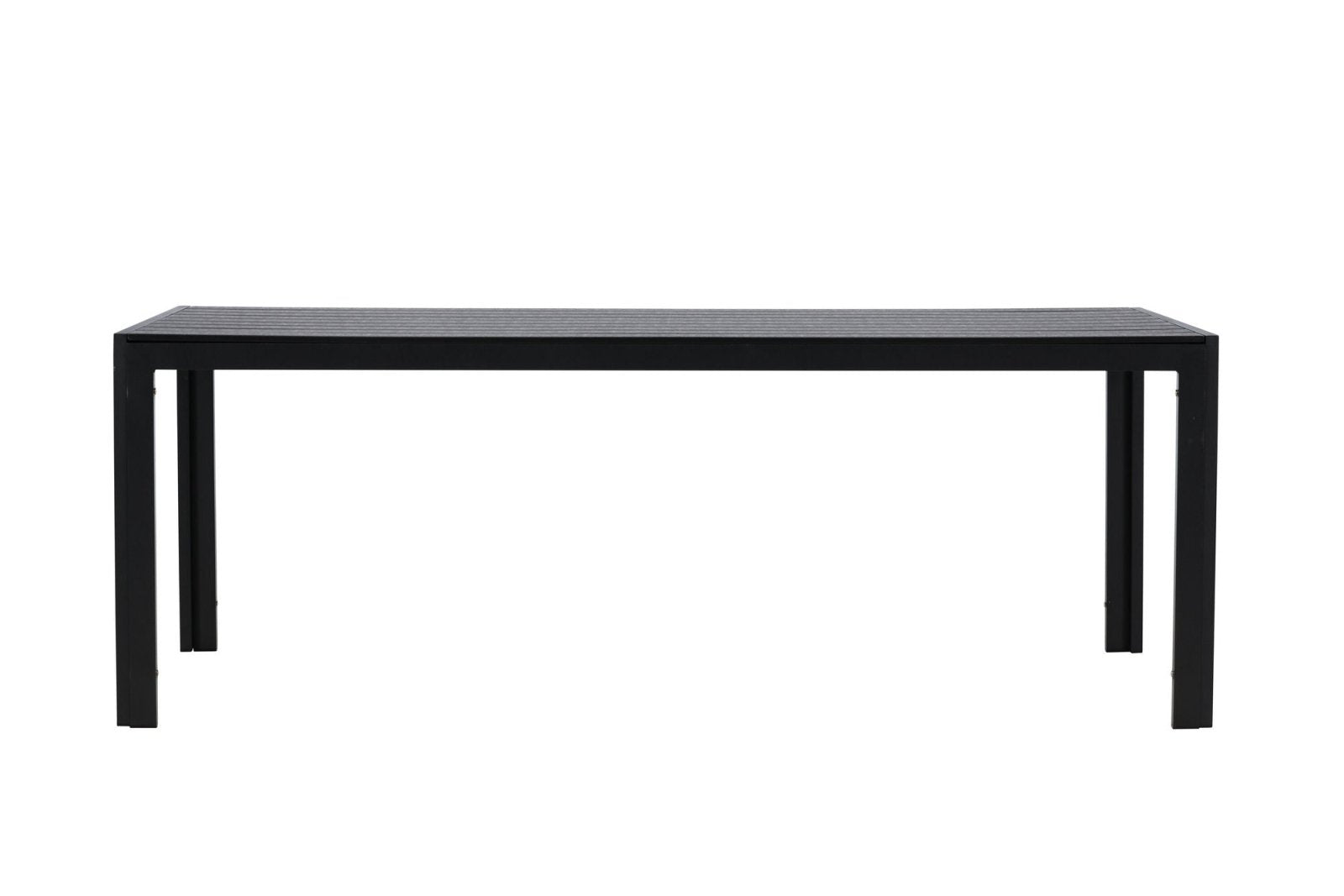 Venture Home Mirko Trädgårdsbord 205x90, Svart - Azalea Home
