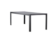 Venture Home Mirko Trädgårdsbord 205x90, Svart - Azalea Home