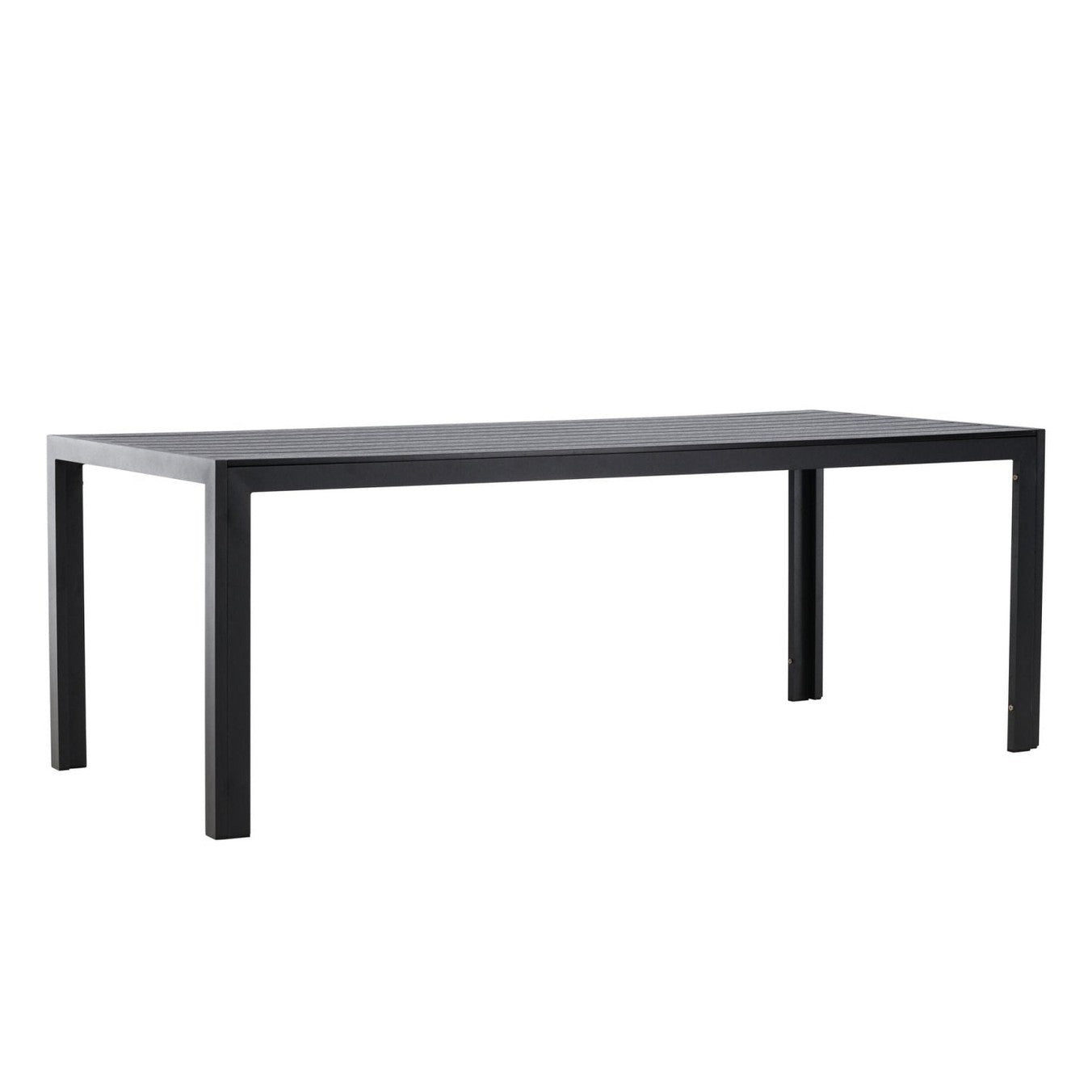 Venture Home Mirko Trädgårdsbord 205x90, Svart - Azalea Home