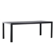 Venture Home Mirko Trädgårdsbord 205x90, Svart - Azalea Home