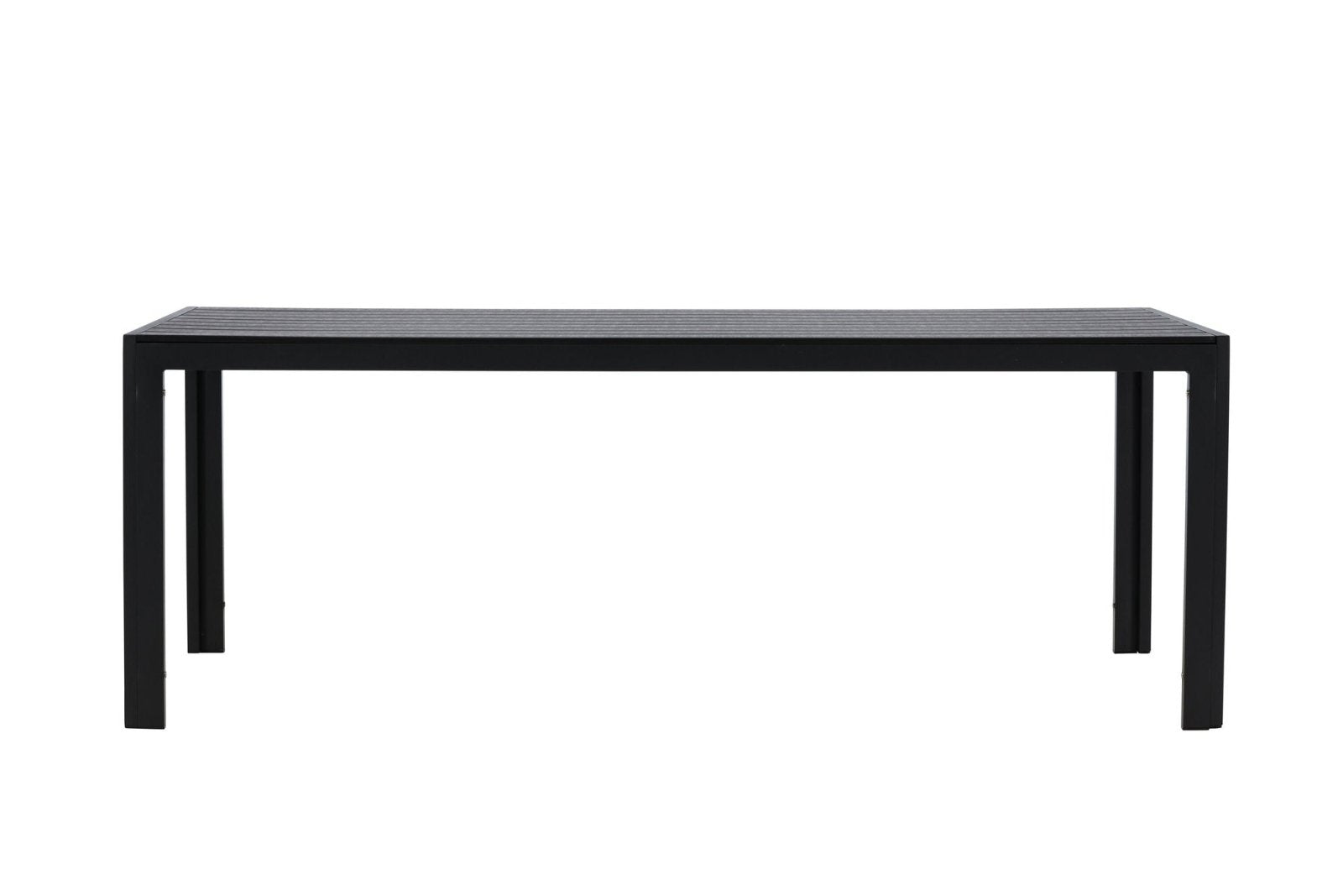 Venture Home Mirko Trädgårdsbord 205x90, Svart - Azalea Home