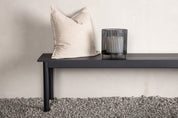 Venture Home Modena Utebänk 180 x 40, Svart - Azalea Home
