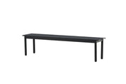 Venture Home Modena Utebänk 180 x 40, Svart - Azalea Home