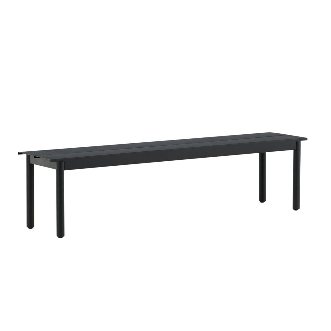 Venture Home Modena Utebänk 180 x 40, Svart - Azalea Home