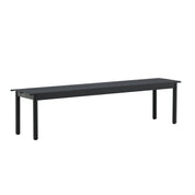 Venture Home Modena Utebänk 180 x 40, Svart - Azalea Home