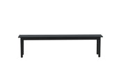 Venture Home Modena Utebänk 180 x 40, Svart - Azalea Home