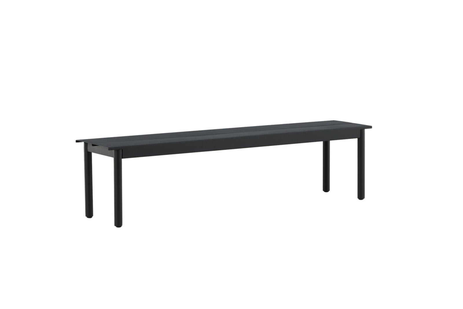 Venture Home Modena Utebänk 180 x 40, Svart - Azalea Home
