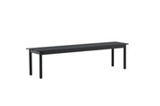Venture Home Modena Utebänk 180 x 40, Svart - Azalea Home