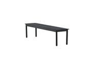 Venture Home Modena Utebänk 180 x 40, Svart - Azalea Home