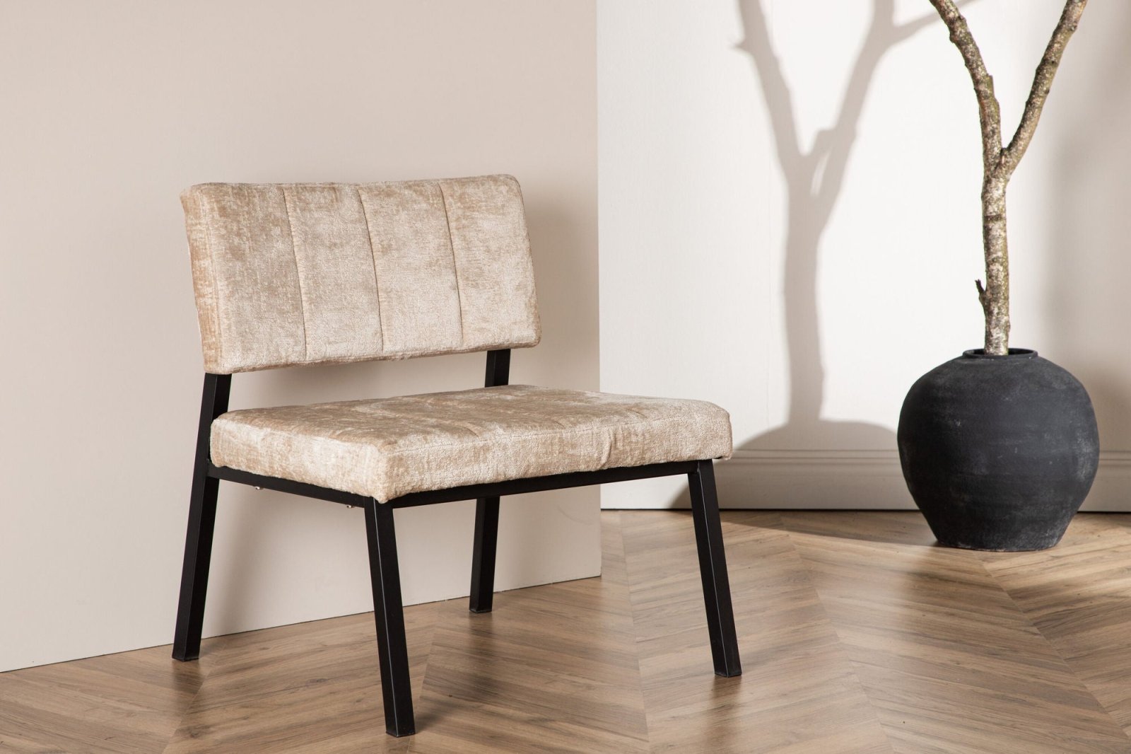 Venture Home Monett Fåtölj 2 - Pack, Beige - Azalea Home