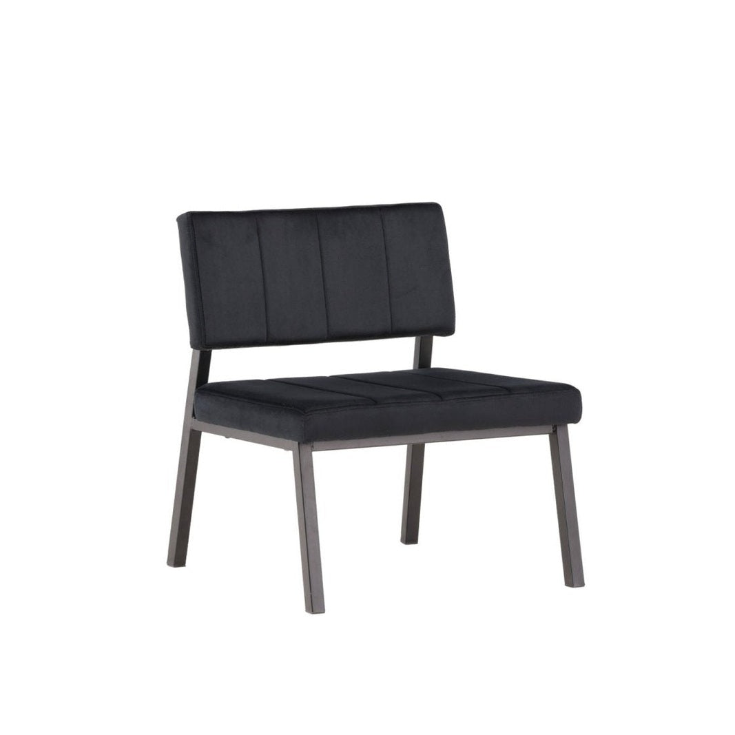 Venture Home Monett Fåtölj 2 - Pack, Svart - Azalea Home