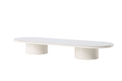 Venture Home Narvik Soffbord 190 x 60, Beige - Azalea Home
