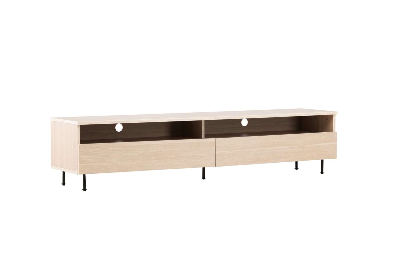 Venture Home Navarra TV - bänk 180 x 40, Vitputsad - Azalea Home