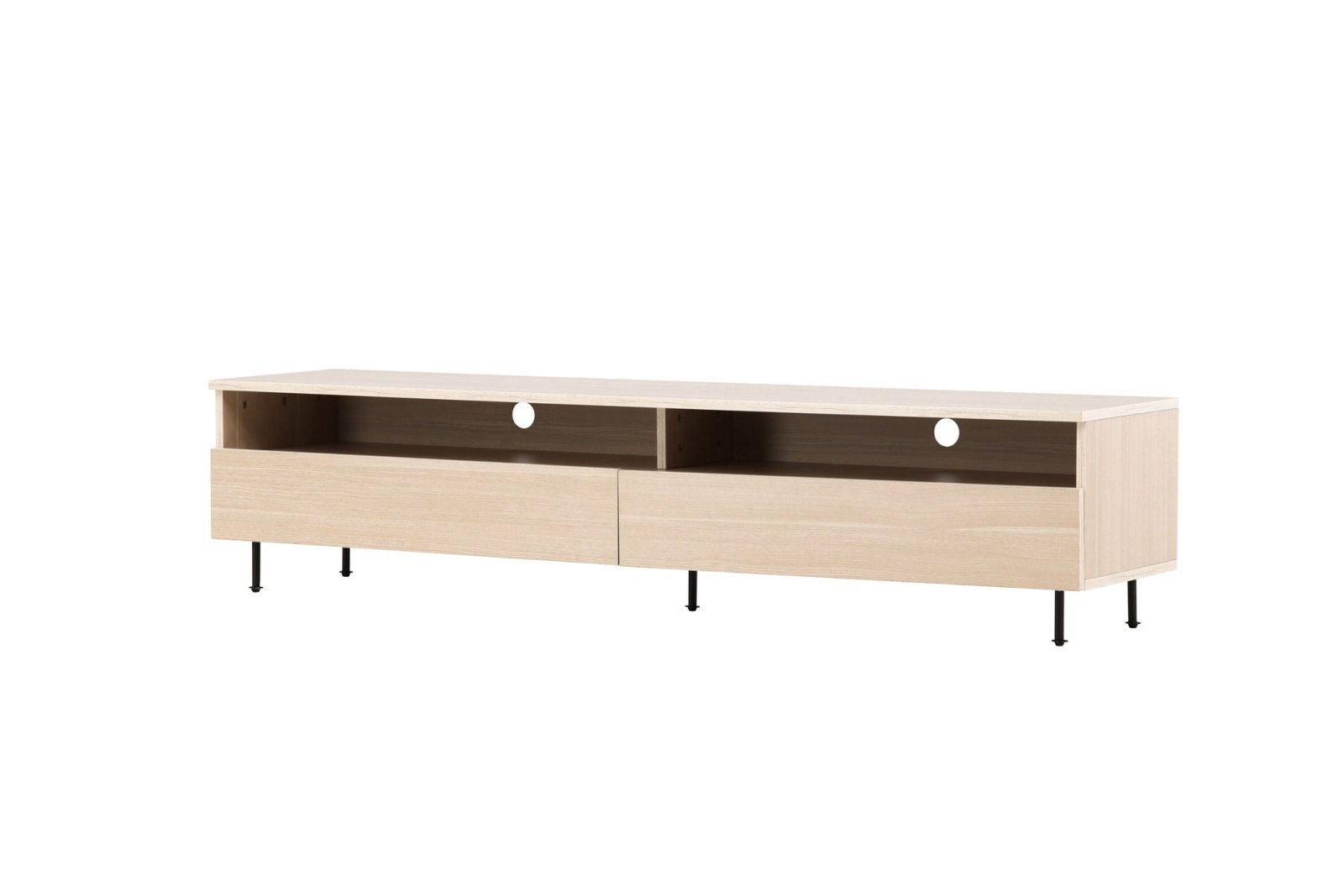 Venture Home Navarra TV - bänk 180 x 40, Vitputsad - Azalea Home