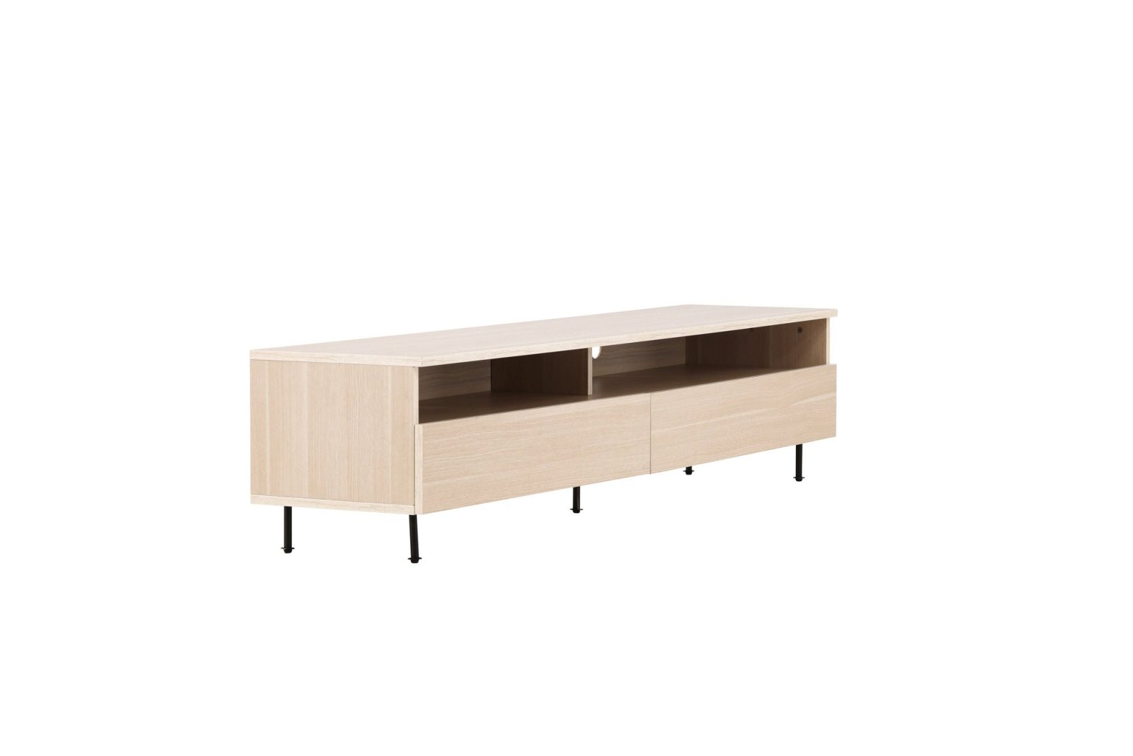 Venture Home Navarra TV - bänk 180 x 40, Vitputsad - Azalea Home