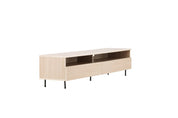 Venture Home Navarra TV - bänk 180 x 40, Vitputsad - Azalea Home