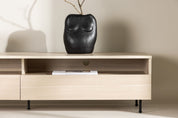 Venture Home Navarra TV - bänk 180 x 40, Vitputsad - Azalea Home