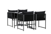 Venture Home Noto Matgrupp Utomhus, Svart - Azalea Home
