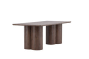 Venture Home Olivia Matbord 100 x 210, Mocca - Azalea Home