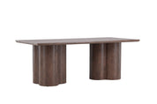Venture Home Olivia Matbord 100 x 210, Mocca - Azalea Home