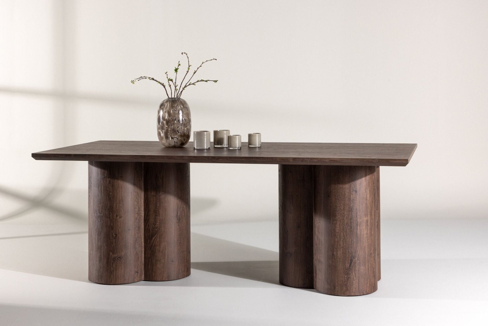 Venture Home Olivia Matbord 100 x 210, Mocca - Azalea Home