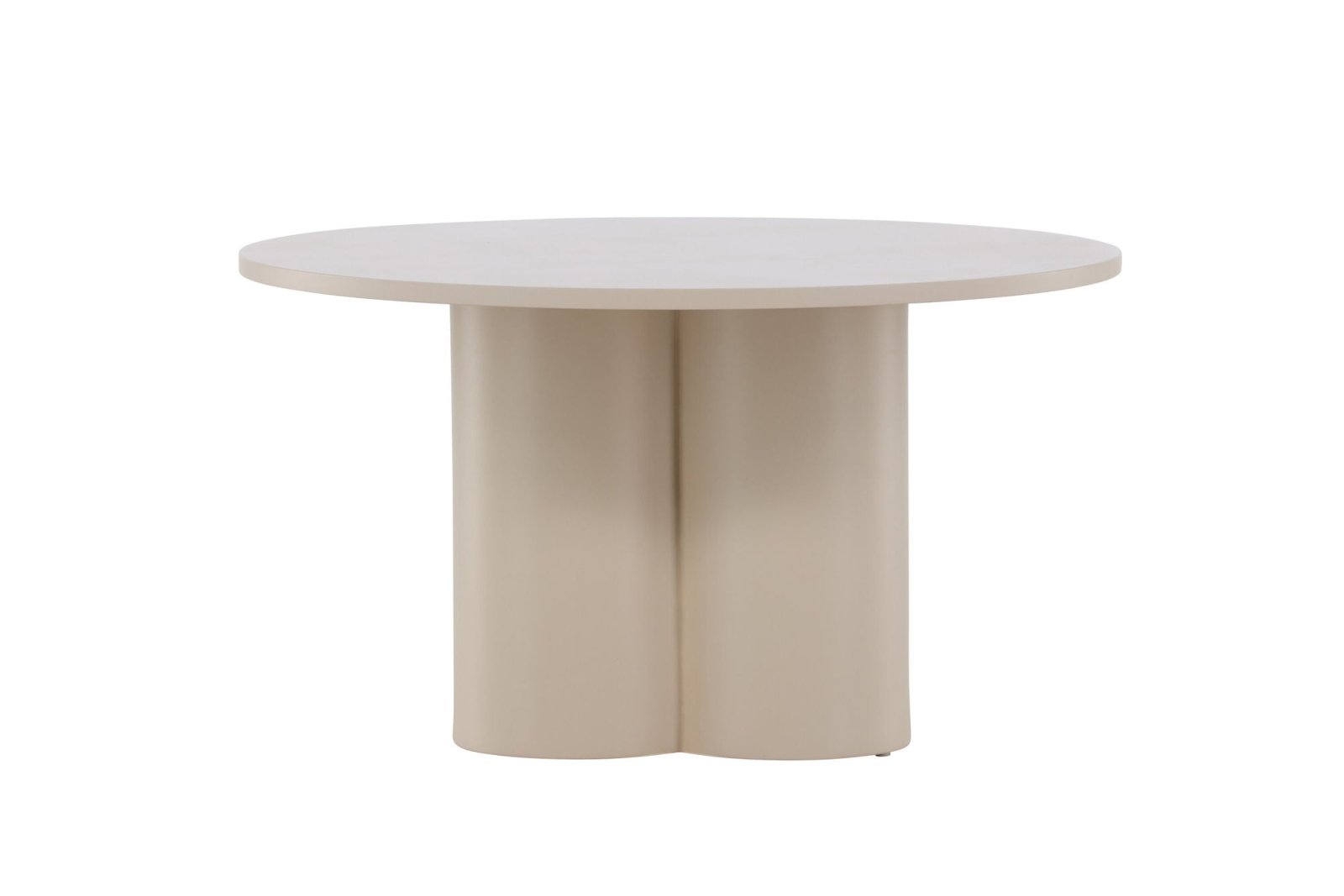Venture Home Olivia Soffbord ø80, Beige - Azalea Home