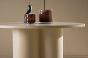 Venture Home Olivia Soffbord ø80, Beige - Azalea Home