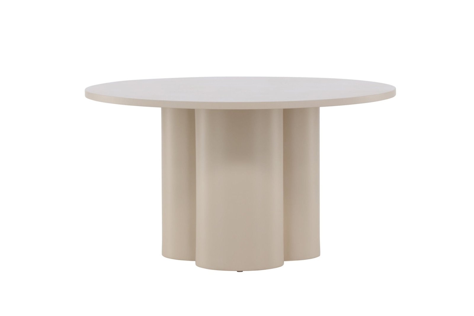 Venture Home Olivia Soffbord ø80, Beige - Azalea Home