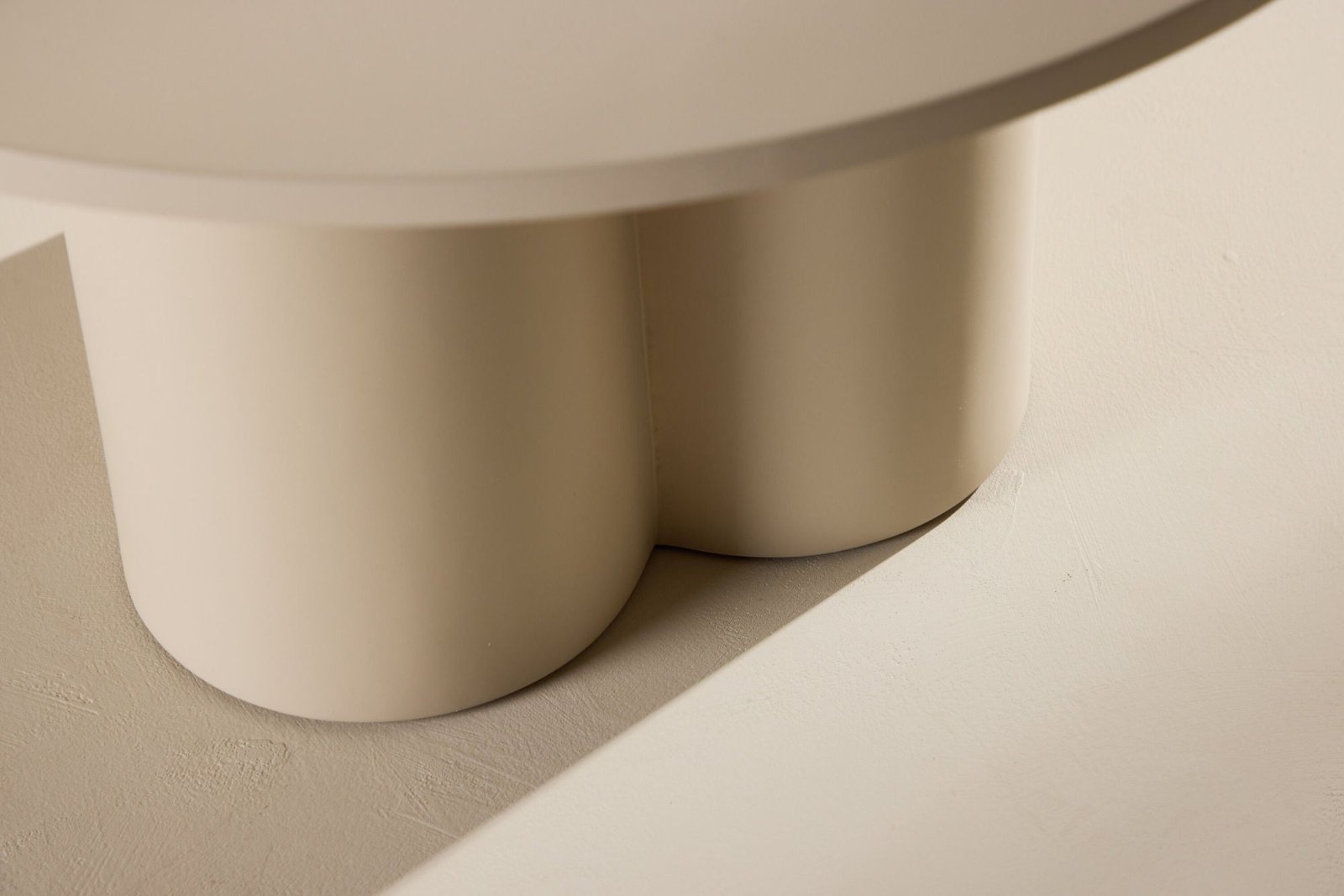 Venture Home Olivia Soffbord ø80, Beige - Azalea Home