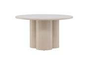 Venture Home Olivia Soffbord ø80, Beige - Azalea Home