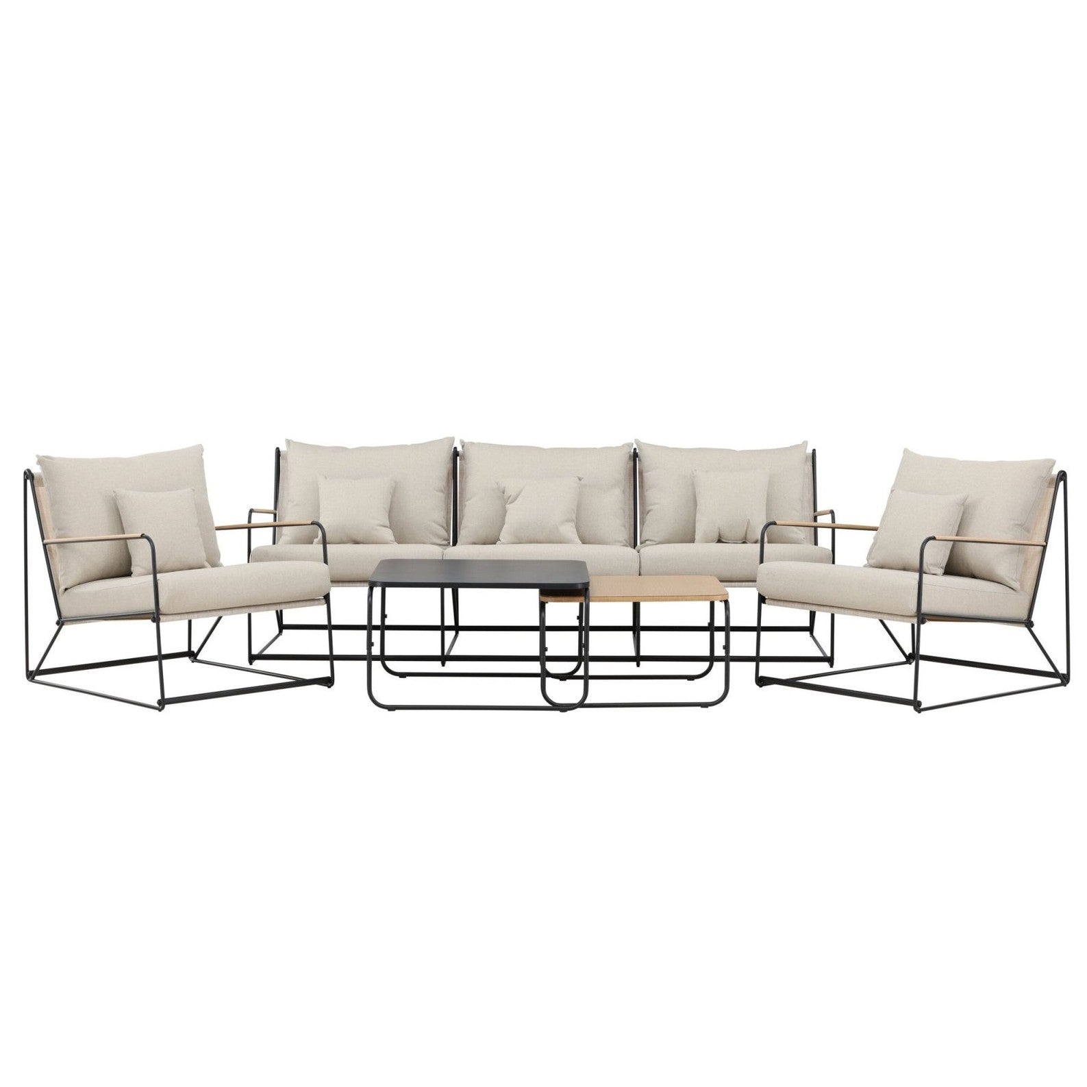 Venture Home Palazzo Soffgrupp utomhus, Beige - Azalea Home